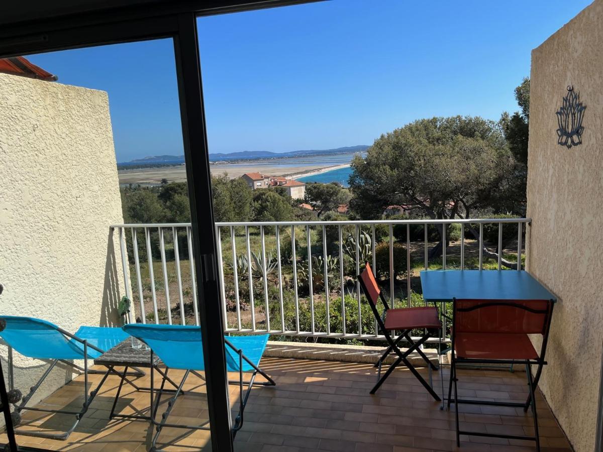 Appartement Hyeres - Costebelle Duplex Vue Mer Balcon Residence Privee Parking - Marie Caroline Buitenkant foto